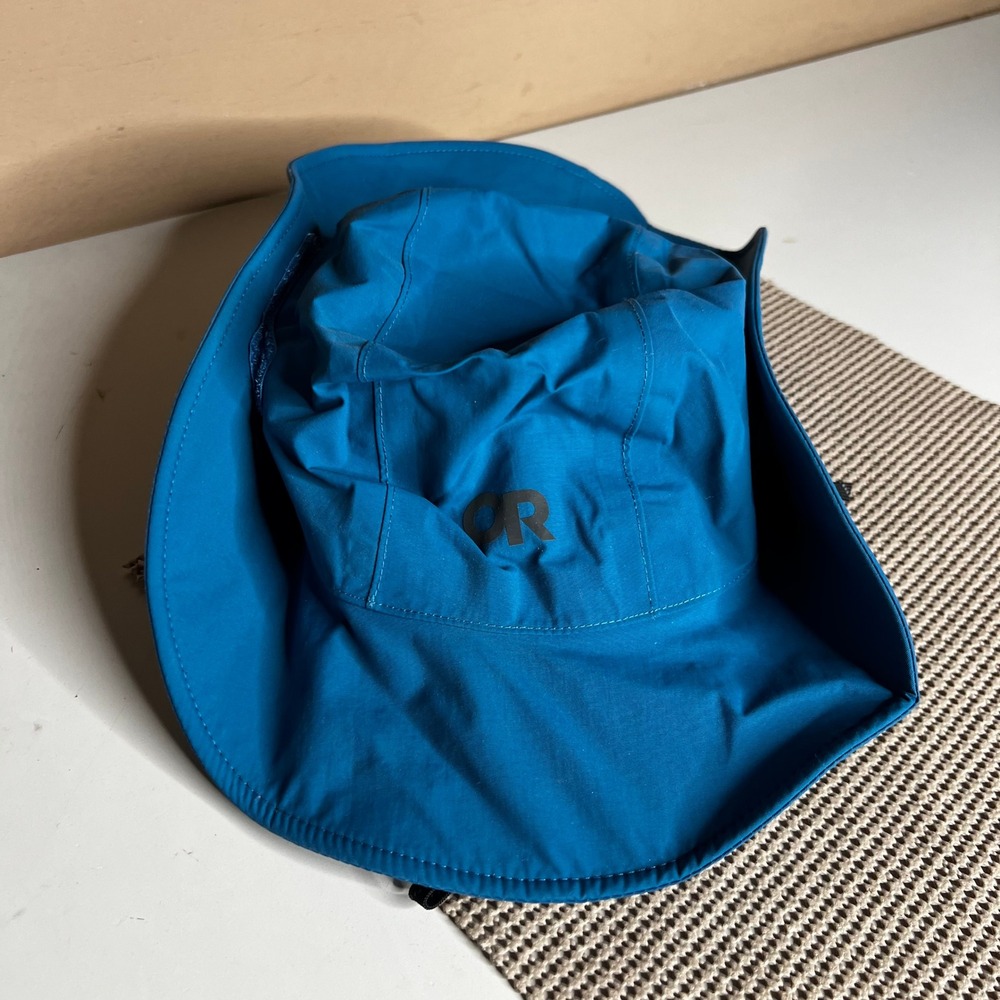 Outdoor Research Seattle Sombrero GORE-TEX Rain Hat Blue M/L Waterproof Sun Hat